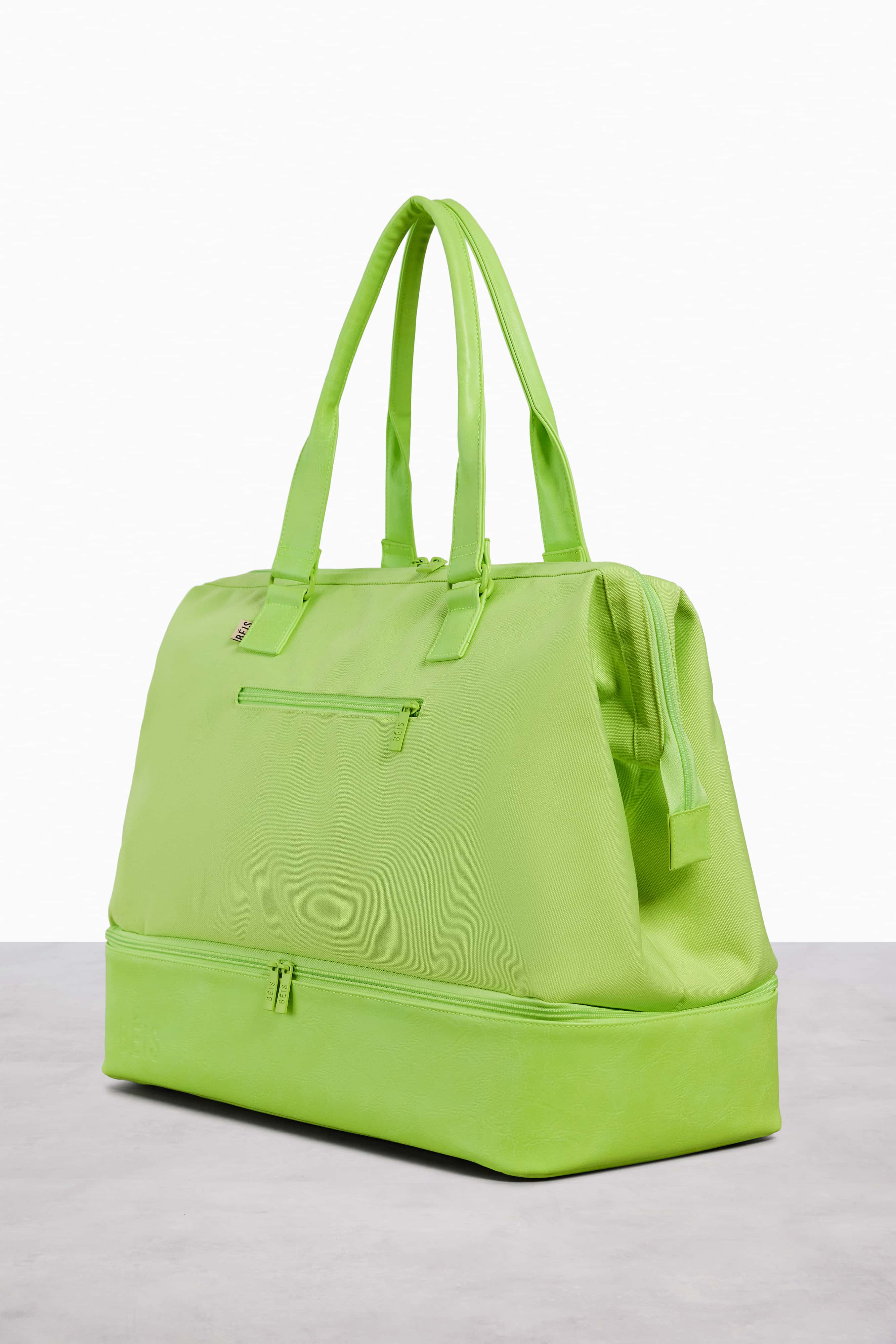 The Weekender Duffle Bag in Citron - Lightweight Travel Duffel for Gym, Weekend Trips & Carry-On Luggage