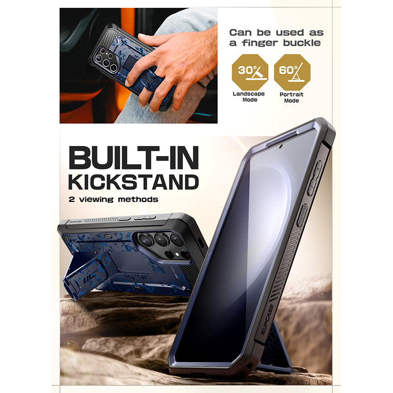 Samsung Galaxy S24 Ultra Unicorn Beetle PRO Case - Heavy Duty Rugged Protective Cover with Kickstand | Shockproof, Military-Grade Protection for Outdoor, Work & Adventure Use