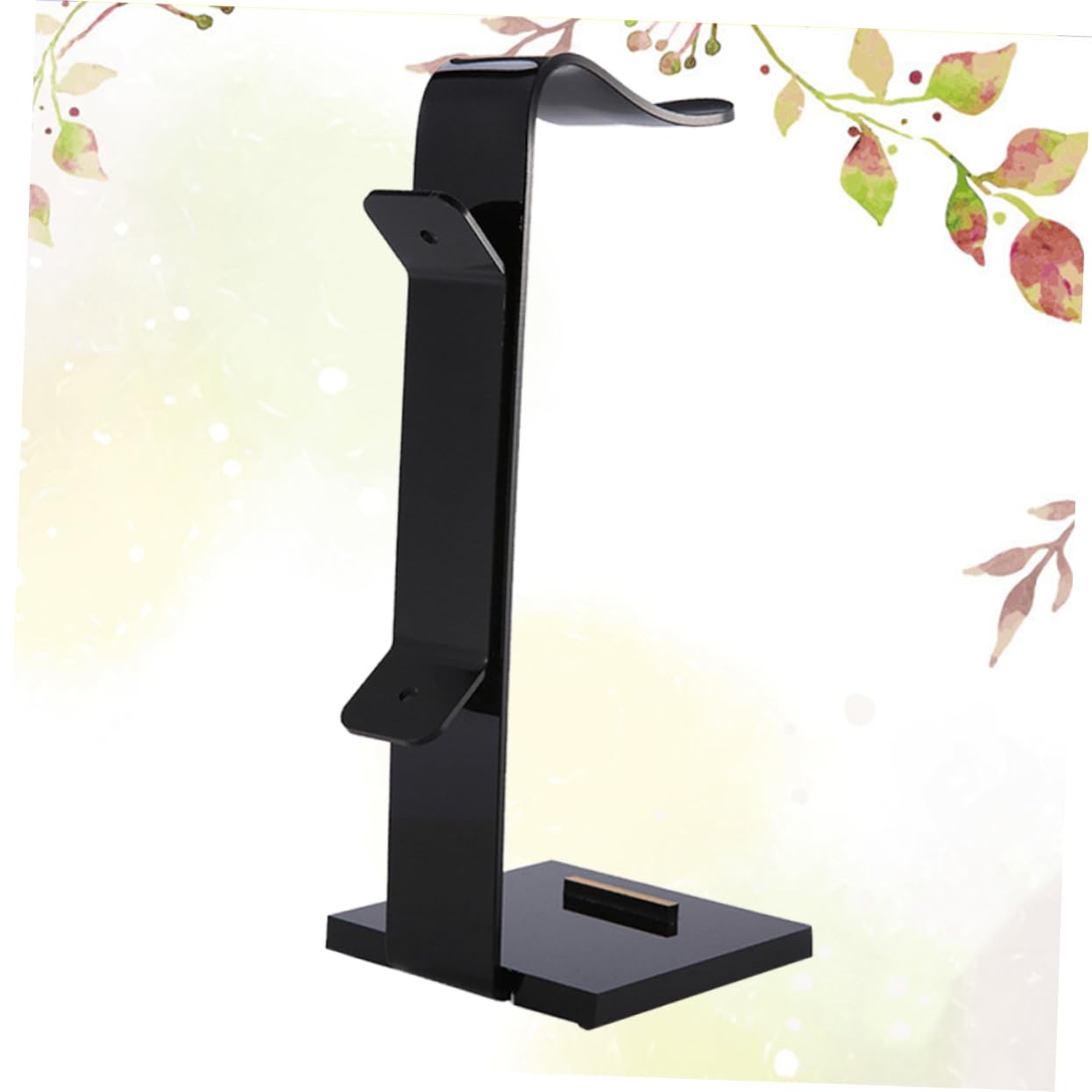 PLAFOPE Acrylic Headphone Stand - Portable Earphone Holder & Desk Organizer for Wireless Headphones, Gaming Headsets - Perfect for Home Office, Gaming Setup & Workspace Organization