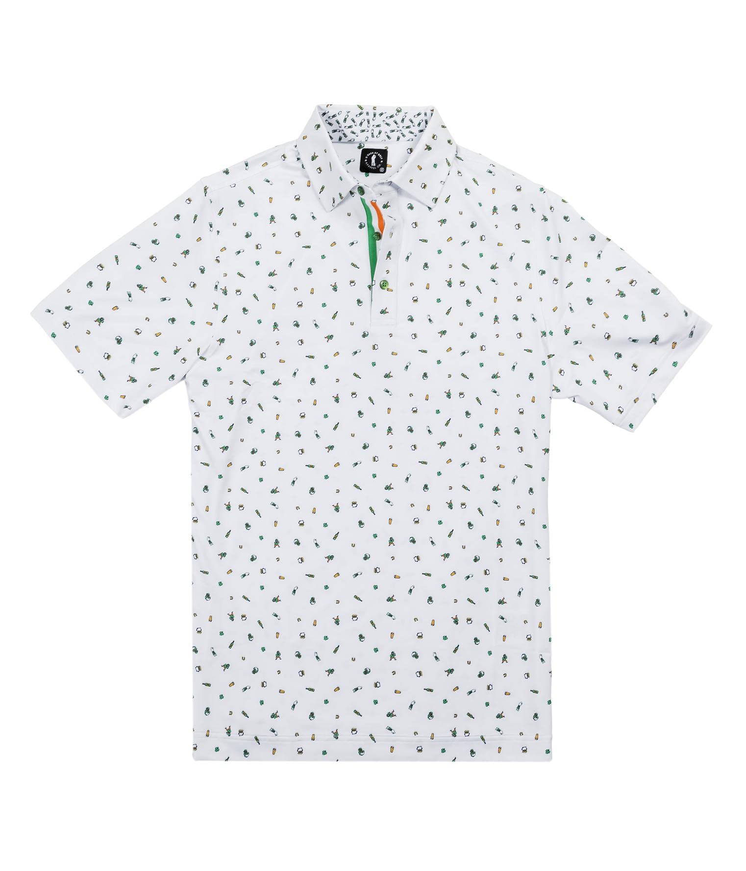 High Performance Men's Dry Fit Golf Polo Shirt - Moisture Wicking & Breathable Golf Apparel for Club Players - Perfect for Golf Tournaments & Casual Wear