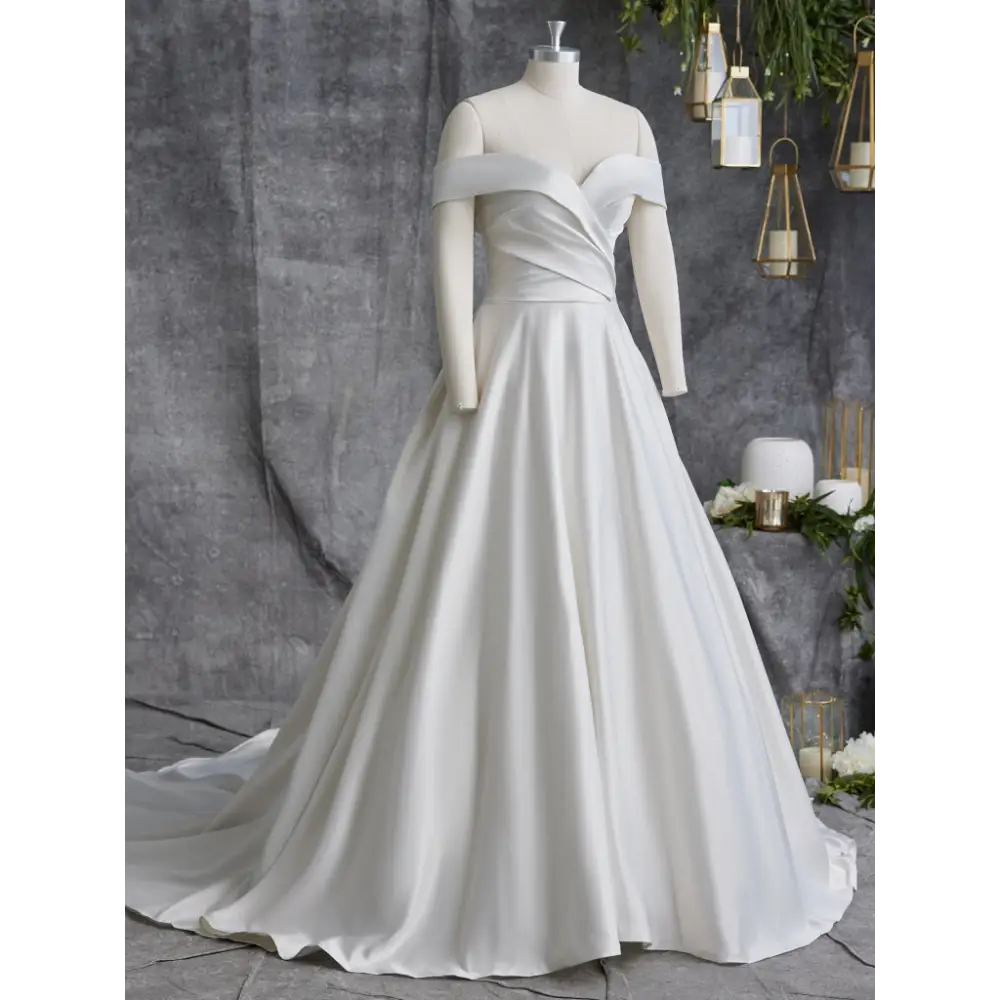Kiki by Rebecca Ingram - Elegant Wedding Dress for Brides | Perfect for Church Ceremonies & Beach Weddings
