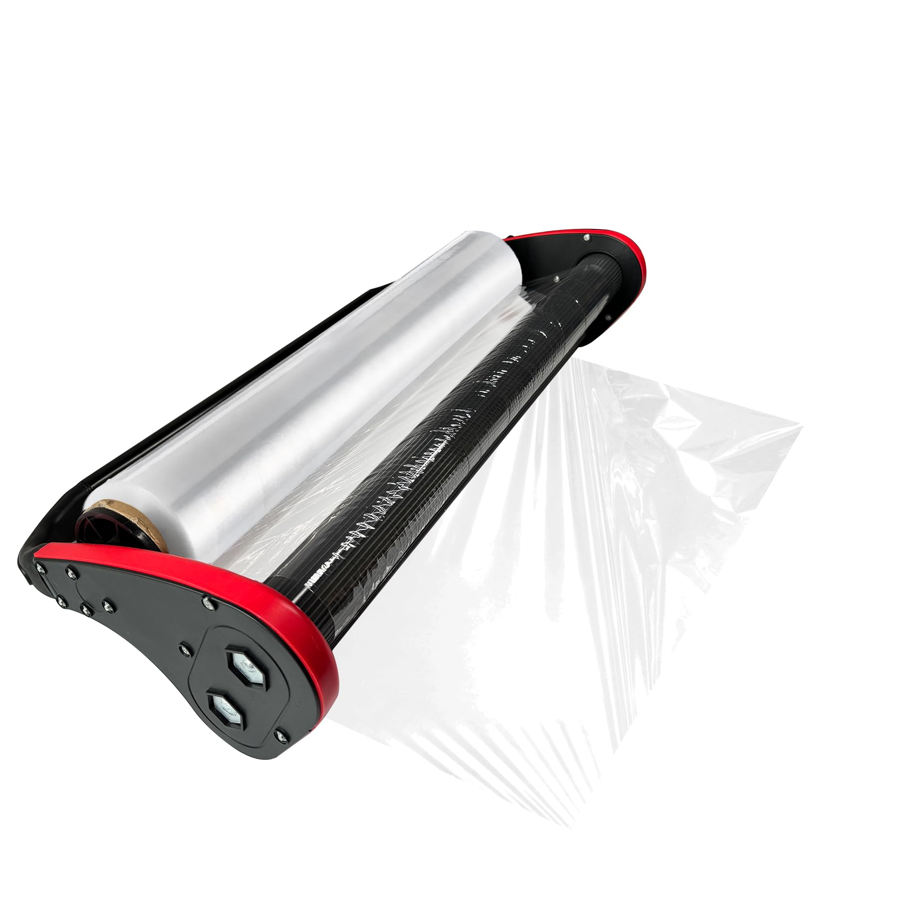 Ergonomic Stretch Film Dispenser - Reduce Hand Fatigue for Warehouse, Logistics & Pallet Wrapping - 18-inch Dispenser for 18-inch Stretch Film - Perfect for Commercial Shipping & Home Storage Use