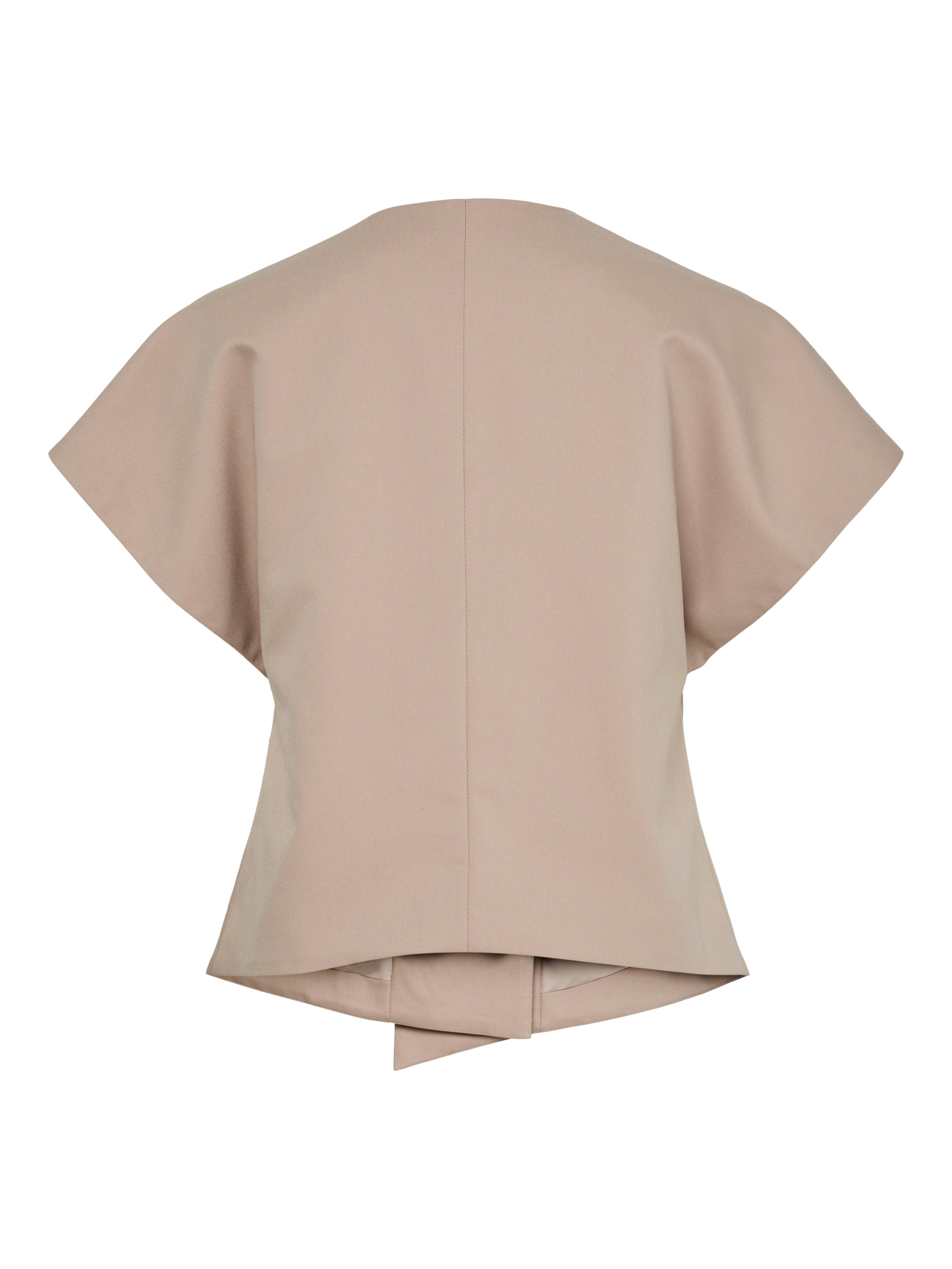 Faith Top (Silver Mink) - Women's Elegant Blouse for Party, Wedding & Evening Wear - Perfect for Special Occasions & Night Out