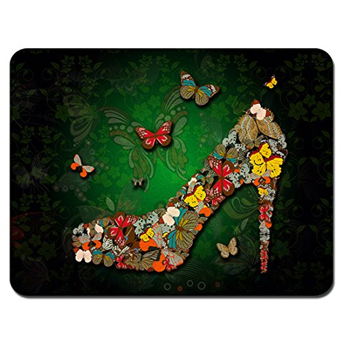 Green Butterfly Heel