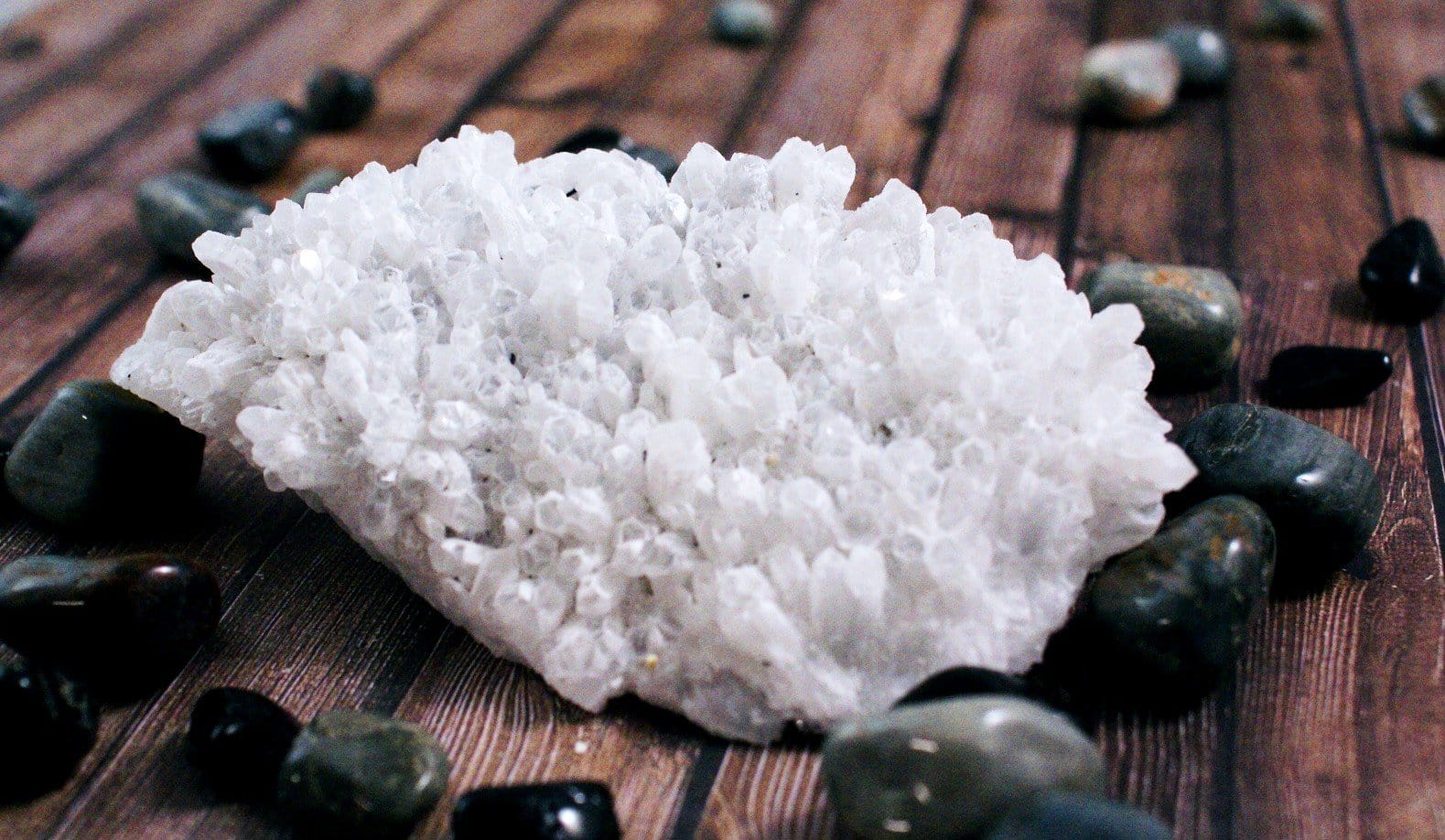 Natural Bulgarian Quartz with Galena - High-Quality Healing Crystal for Meditation, Energy Work & Home Decor