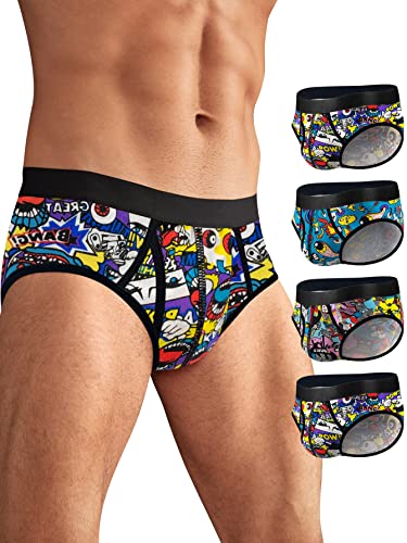 B11:cotton Printed 4 Pack (Fly)