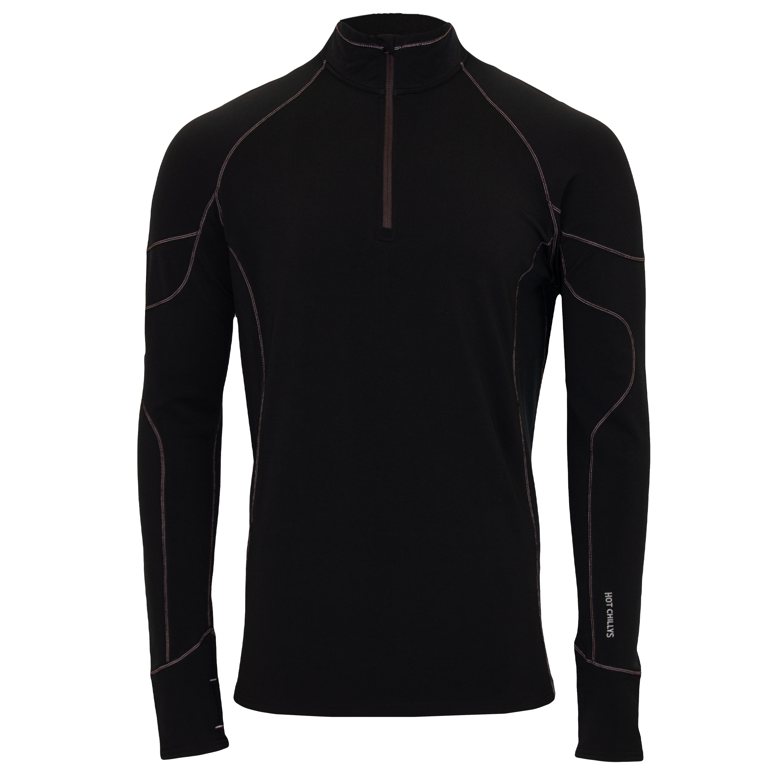 Men's Micro Elite XT Zip-Up Performance T-Shirt - Black/Grey - Lightweight & Breathable for Workouts & Outdoor Activities