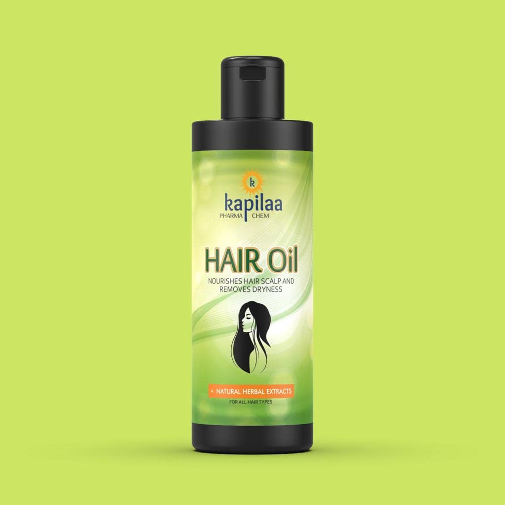 Kapilaa Pharma Chem Aloe Vera Hair Oil - Nourishes Scalp, Reduces Dryness, Promotes Hair Growth & Controls Hair Fall for Women & Men (200ml) - Ideal for Daily Hair Care & Scalp Treatment