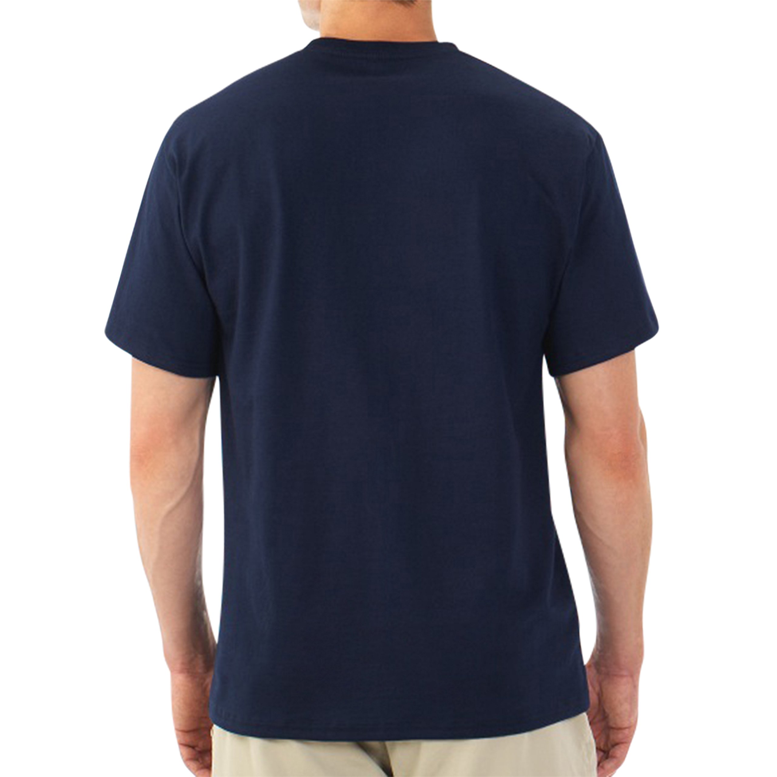 Fruit of the Loom Men's Short Sleeve Crew Neck T-Shirt - True Red | Comfortable Cotton Tee for Casual Wear, Gym & Everyday Outfits