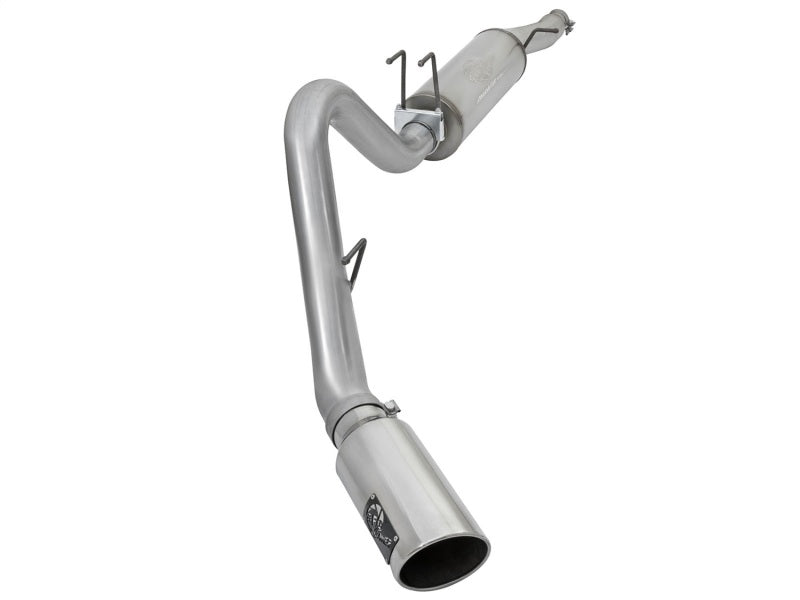 aFe MACHForce XP Stainless Steel 4in. Cat-Back Exhaust System for 2017 Ford Super Duty F-250/F-350 V8 6.2L - Enhanced Performance & Sound for Pickup Trucks - Perfect for Off-Roading & Towing