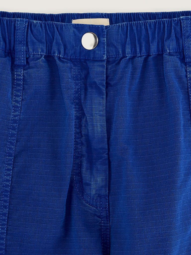 Bellerose Wesly Trousers for Men - Premium Lazuli Blue Dress Pants for Business & Formal Occasions - Comfortable Office Wear & Wedding Attire