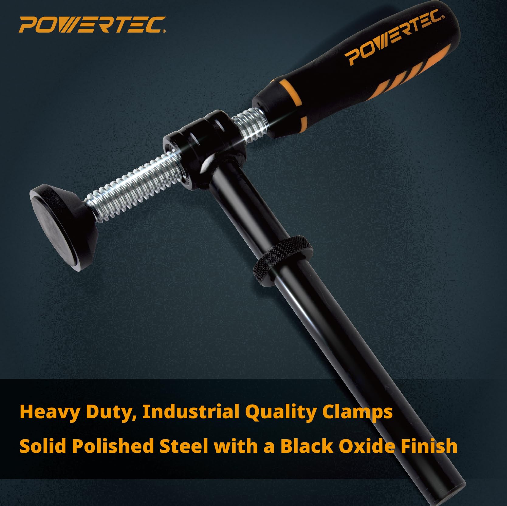 POWERTEC 90° Screw Clamp 2-Pack for 3/4