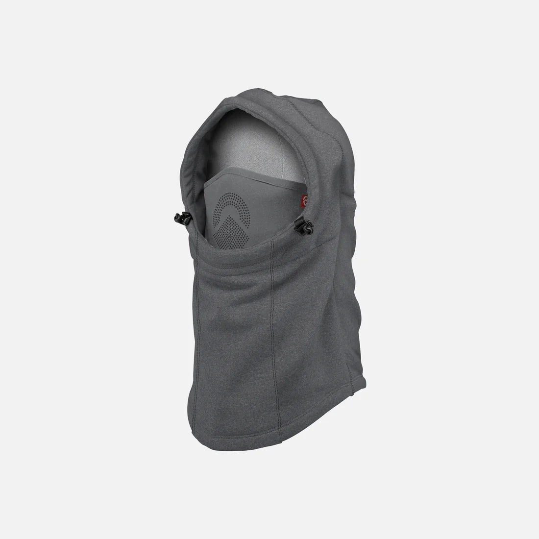 Airhole 2025 Airhood Polar Fleece Laser Charcoal - Winter Face Mask for Skiing, Snowboarding & Outdoor Activities