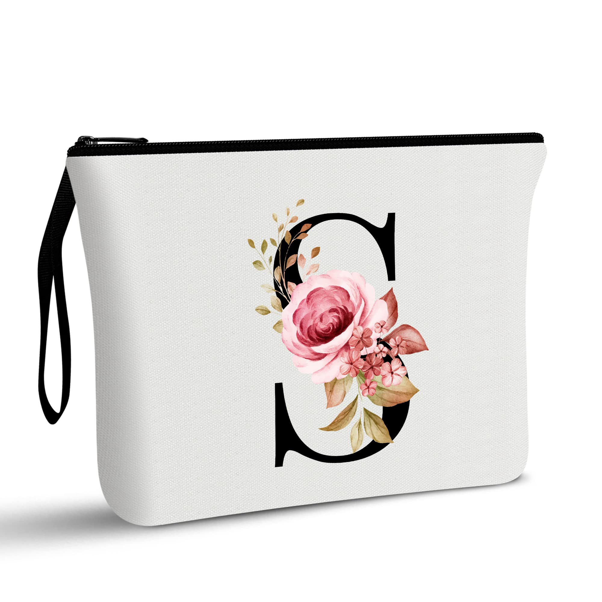 Personalized Makeup Bag for Women - Custom Cosmetic Pouch for Mom, Best Friend & Bridesmaid - Perfect Birthday Gift & Wedding Accessory - Great for Travel, Daily Use & Special Occasions (Small Size)