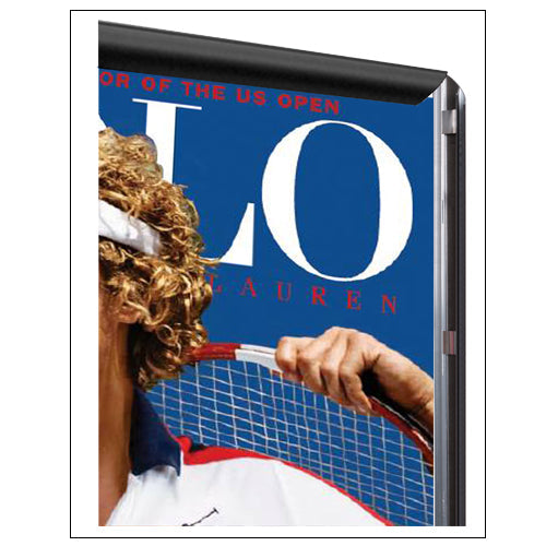 Extra Large 24x96 Poster Snap Frames - 1 1/4 Inch Security Style Aluminum Frame for Trade Shows, Retail Displays & Office Decor