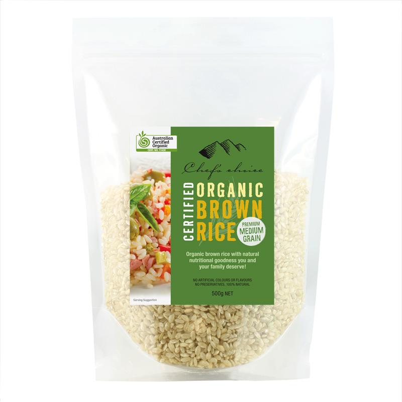 Organic Brown Rice - Non-GMO, Gluten-Free, Whole Grain for Healthy Cooking | Perfect for Rice Bowls, Stir-Fry & Meal Prep