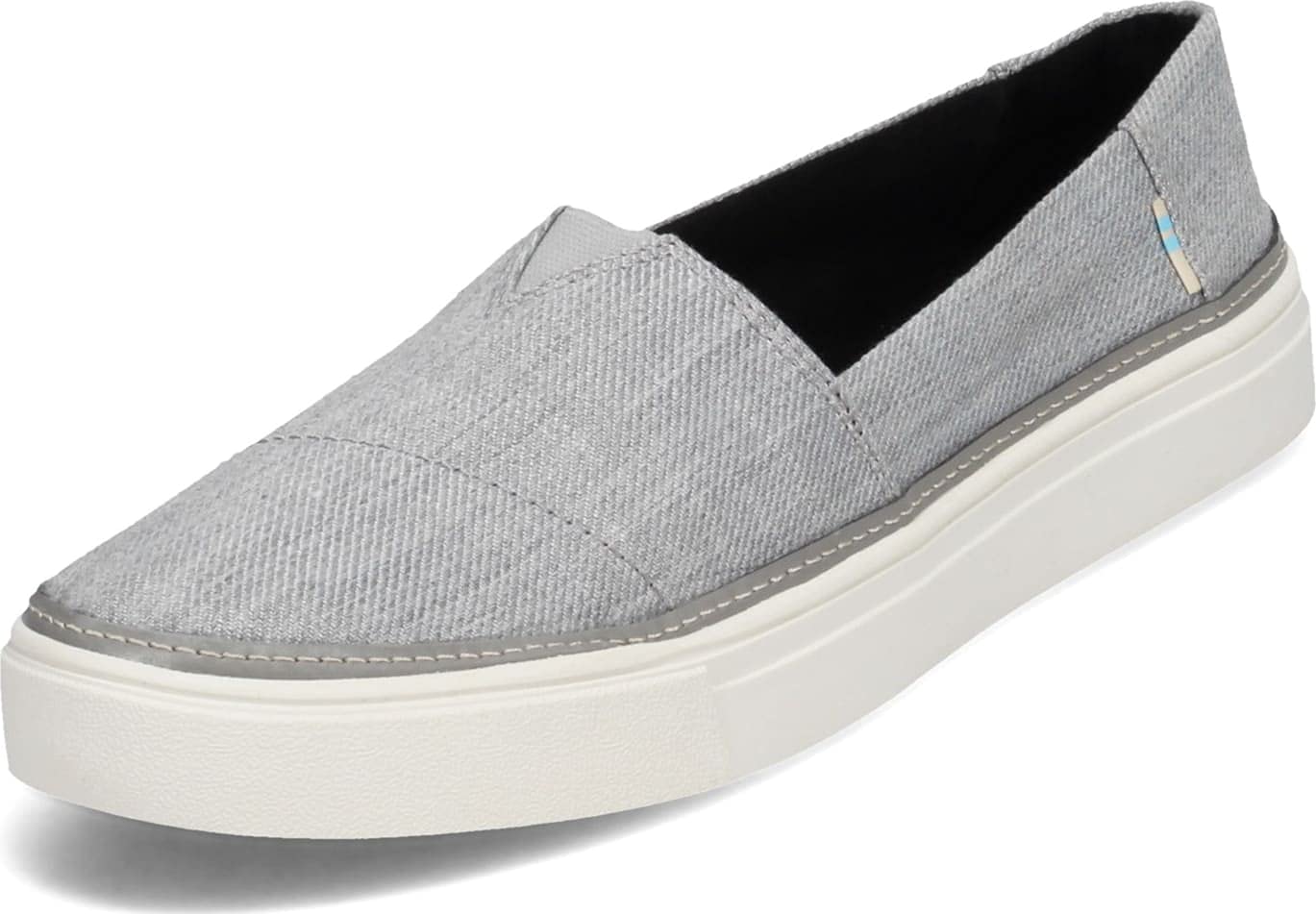 TOMS Parker M B Canvas Slip-On Shoes for Men - Comfortable & Lightweight Casual Loafers - Perfect for Walking, Travel, and Everyday Wear
