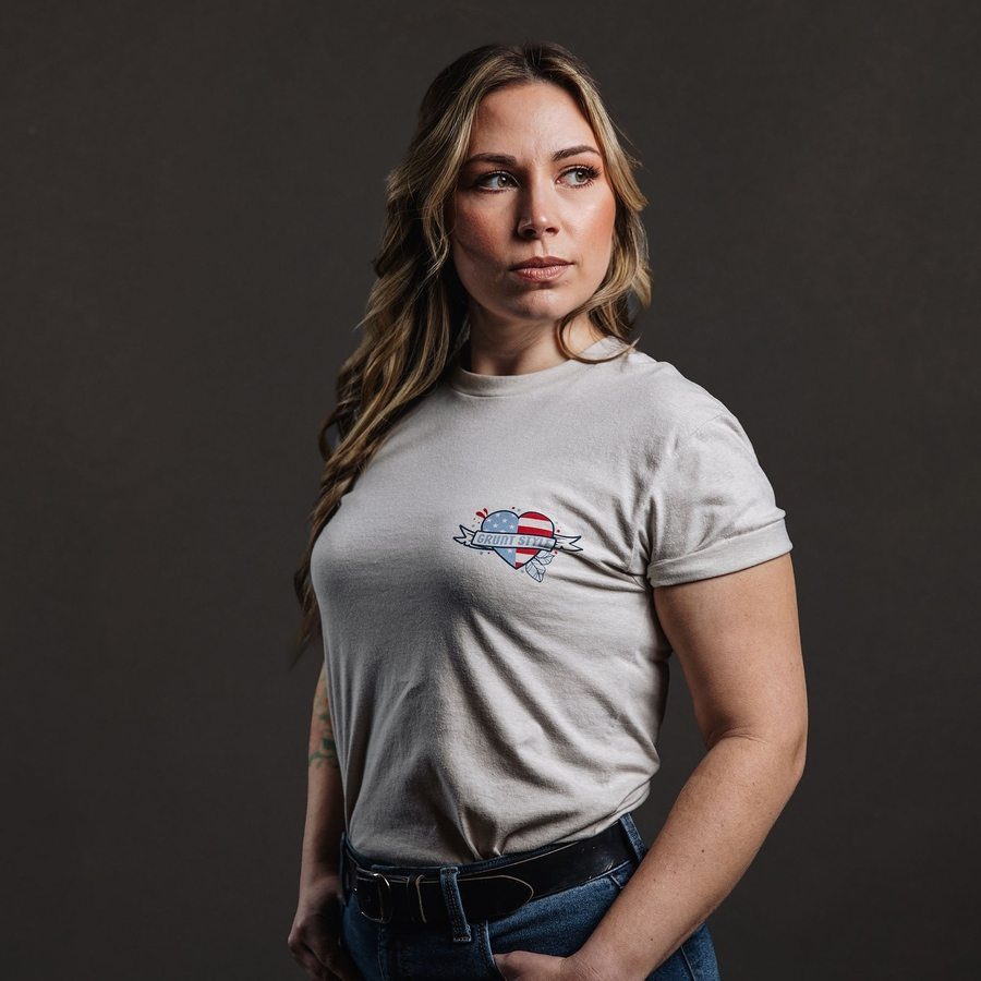 Women's American Flag Boyfriend Fit T-Shirt - Comfortable Casual Tee for Everyday Wear | Perfect for 4th of July, Patriotic Events & Relaxing Outfits