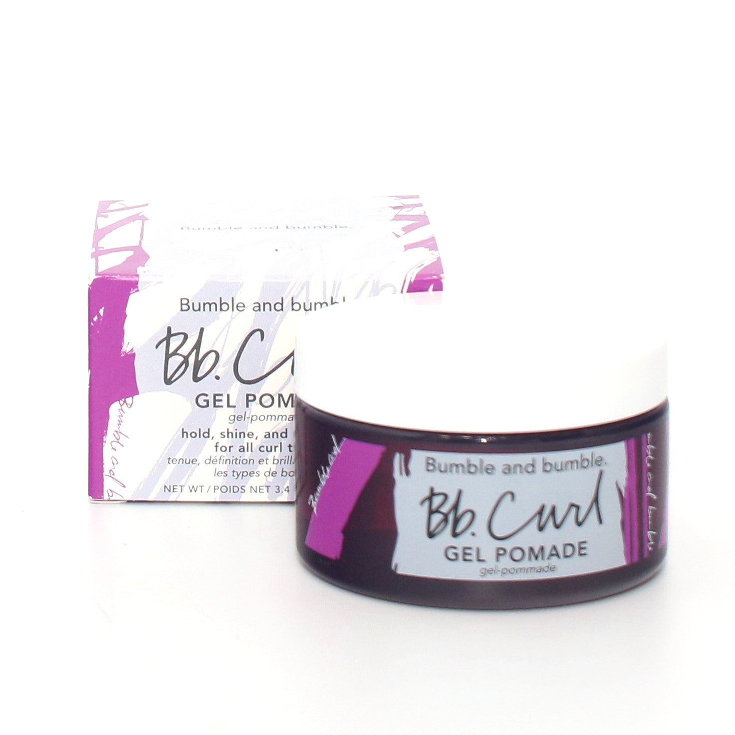 Bumble and Bumble Curl Defining Gel Pomade for Natural Curls - 3.4 oz | Hydrating & Frizz Control Styling Cream for Wavy & Curly Hair - Perfect for Daily Use & Special Occasions