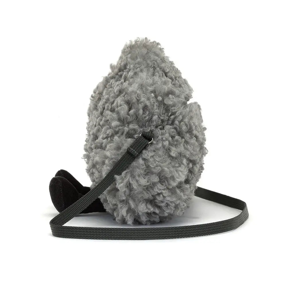 Jellycat Amuseable Storm Cloud Bag - Soft Plush Cloud-Shaped Handbag for Women & Girls | Unique Gift for Rainy Days, Themed Parties & Everyday Use
