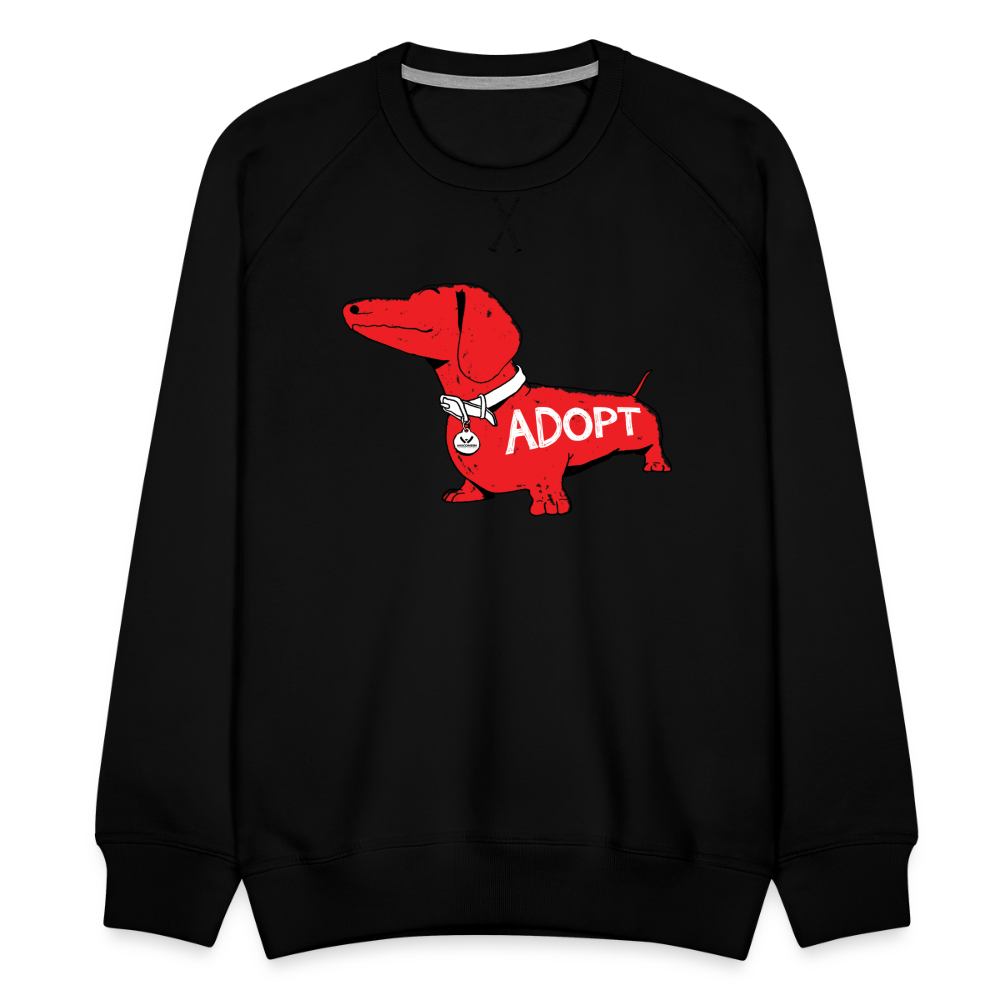 Big Red Dog Unisex Premium Sweatshirt - Soft Cotton Pullover Hoodie for Men & Women | Perfect for Casual Wear, Outdoor Activities & Gifts