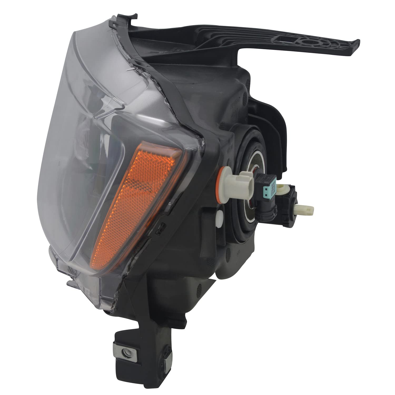 TYC Left Headlight Assembly Replacement for 2013-2017 Jeep Compass - Perfect for Night Driving & Off-Road Adventures