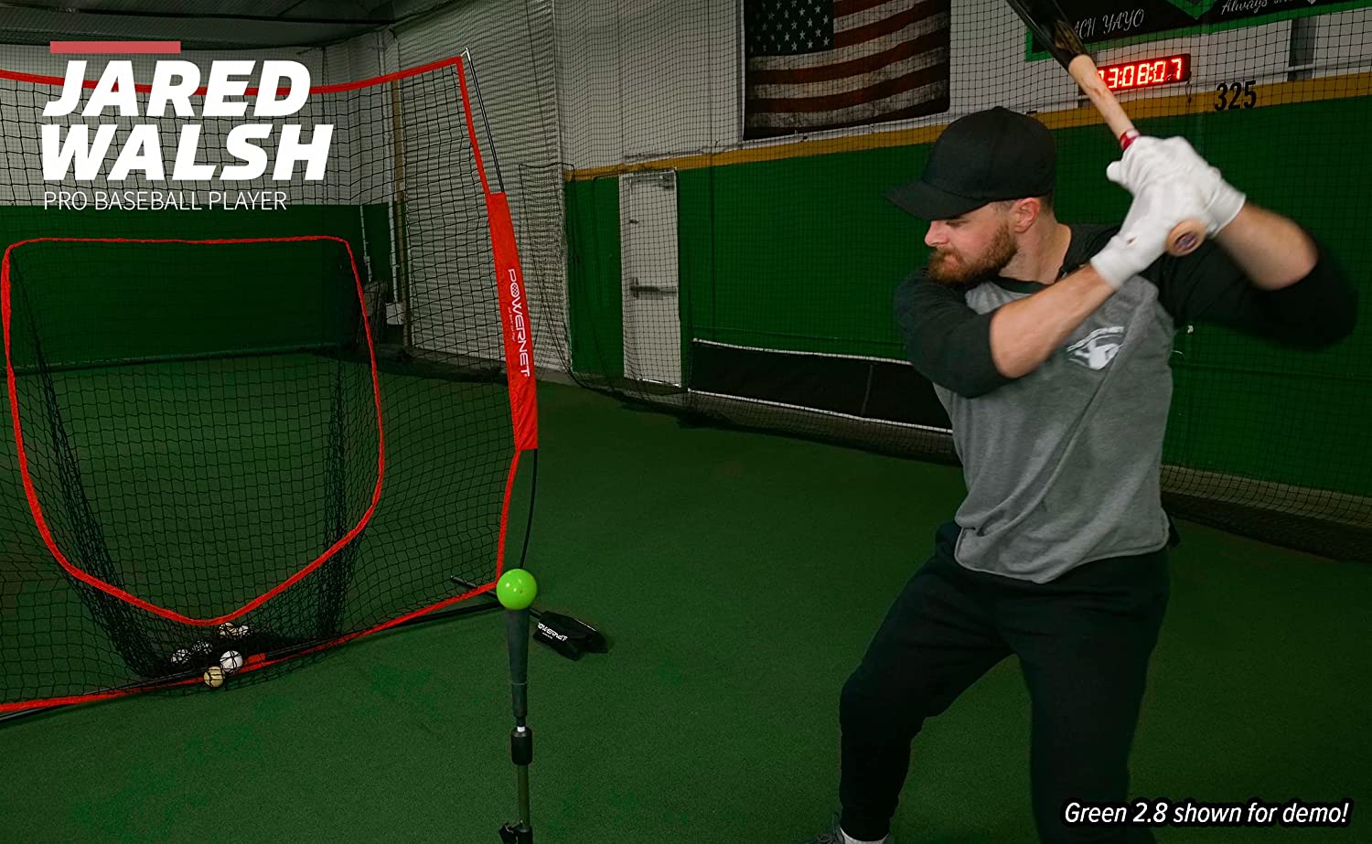PowerNet Weighted Training Baseballs 2.8 oz - 6 Pack for Strength Training, Pitching Practice & Baseball Drills