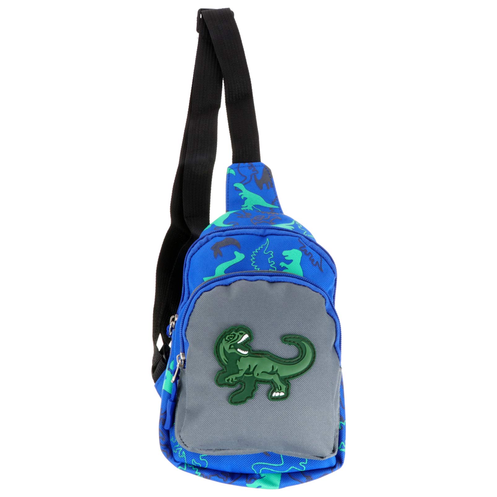 **OSALADI 1 Pc Nylon Waist Bag for Kids - Cartoon Dinosaur Chest Pack, Adjustable Strap, Lightweight & Durable - Perfect for School, Travel & Outdoor Play**