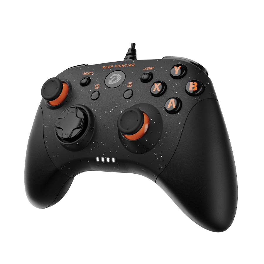 DAREU H101 / H101X Wired & Wireless Gaming Controller for PC, PS4, PS5, Switch - Ergonomic Design with Dual Vibration for Enhanced Gameplay Experience