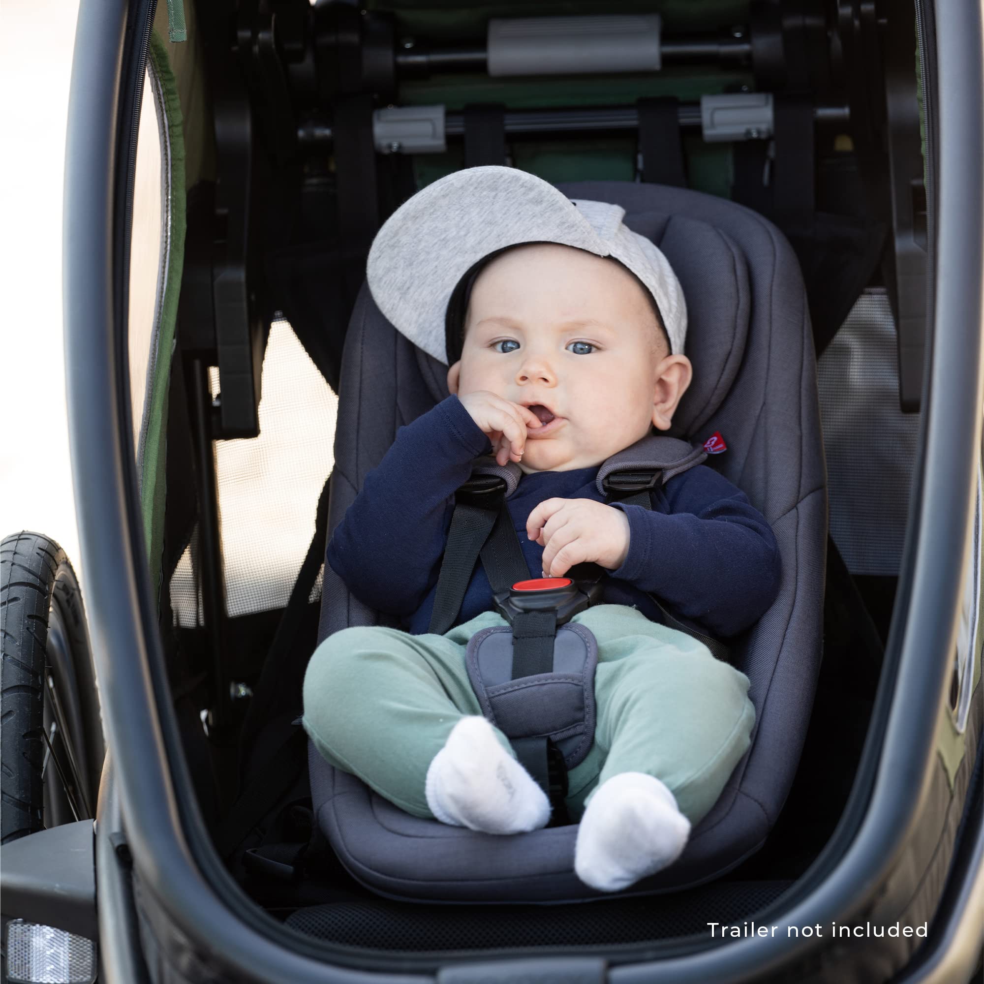 Hamax Baby Insert - Universal Infant Car Seat Support for Safe & Comfortable Travel | Perfect for Strollers, Bikes, and Outdoor Adventures