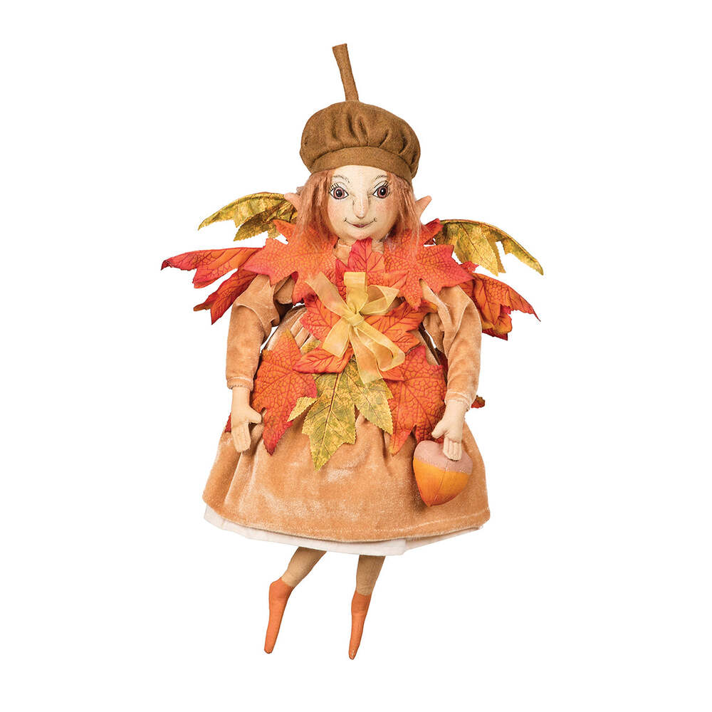 Handcrafted Amber Art Doll by Joe Spencer - Unique Collectible Figurine for Home Decor, Gifts & Display
