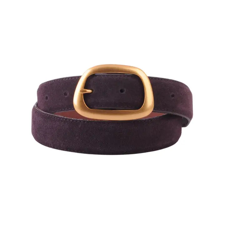 Stylish Suede Belt with Asymmetrical Buckle for Women & Men | Fashion Accessory for Jeans, Dresses & Casual Outfits | Free Shipping