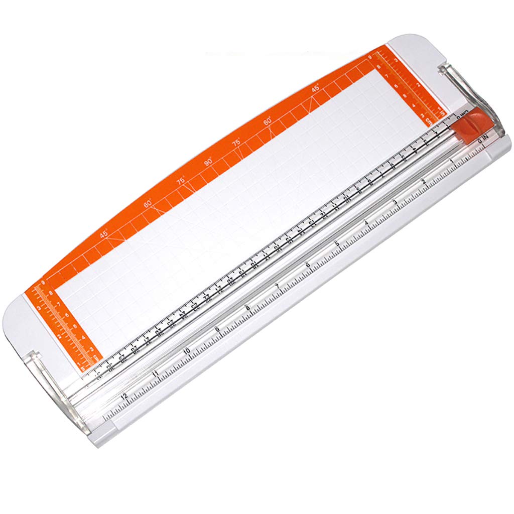 HIMU 12 Inch A4 Portable Paper Cutter - Guillotine Craft Trimmer for Scrapbooking, Photo Cards, Labels & Kraft Paper | Perfect for DIY Projects, Office Use & Gift Wrapping