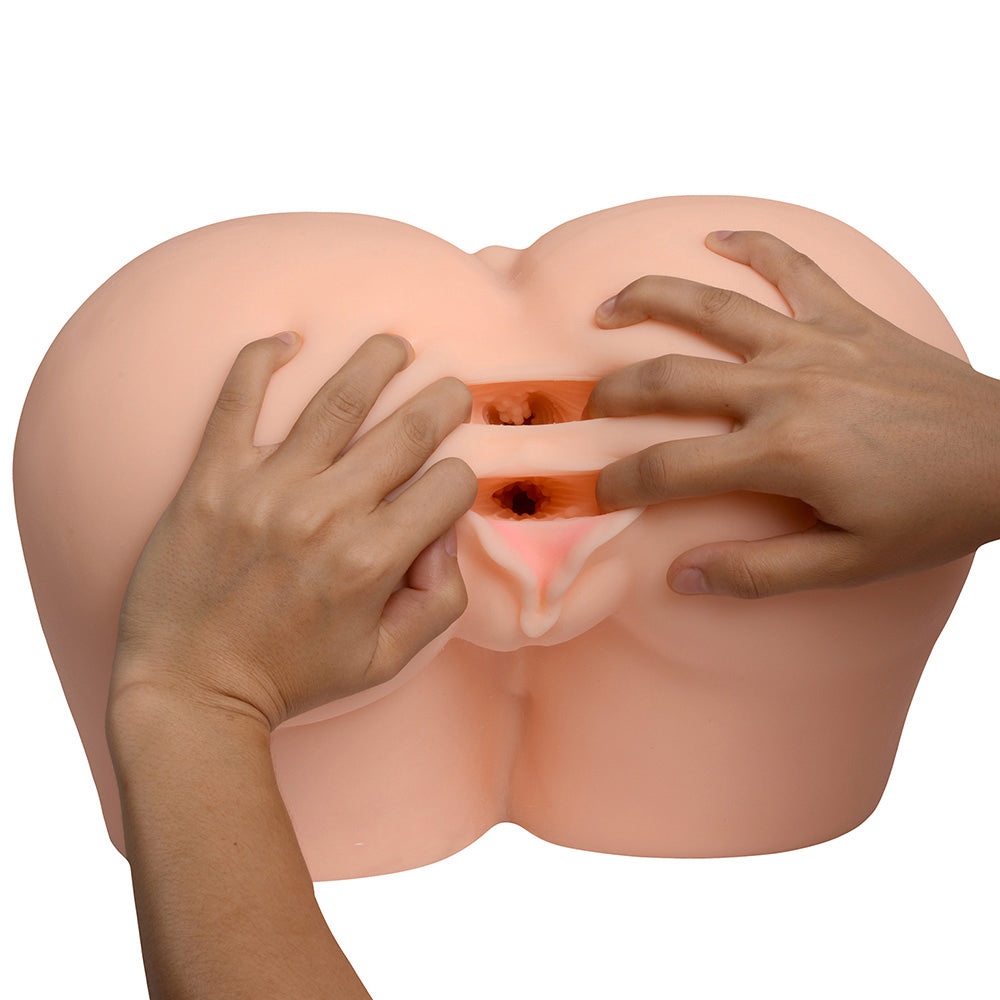 Premium Realistic Doggy Style Male Masturbator - Lifelike Full Solid Design for Enhanced Pleasure - Perfect for Solo Play and Spicing Up Your Intimate Moments