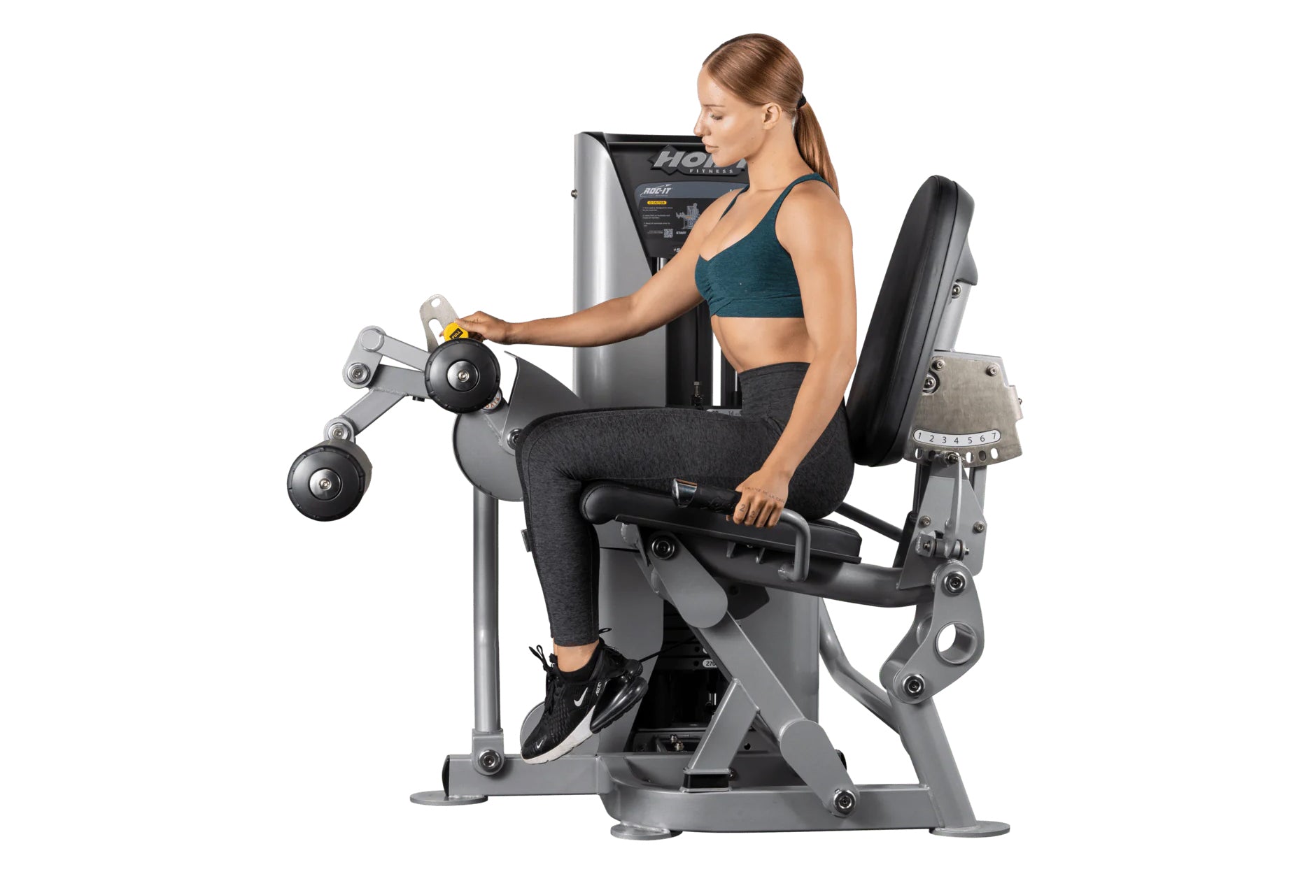 Hoist ROC IT Leg Curl Machine (RS 2402) - Professional Home Gym Equipment for Hamstring Workouts - Perfect for Strength Training & Fitness Enthusiasts