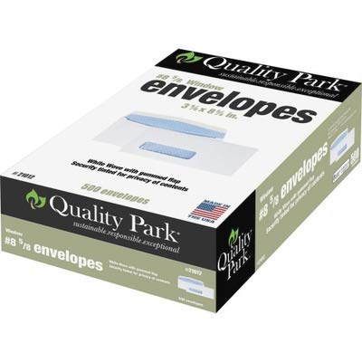 Premium Check Window Side Seam Tinted Envelopes for Business & Mailing | Secure & Professional Documents | Perfect for Invoices, Checks & Legal Mailings