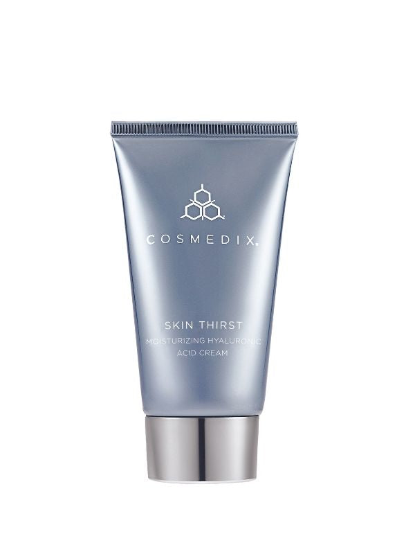 Cosmedix Skin Thirst Hydrating Moisturizer - Deep Hydration Face Cream for Dry & Sensitive Skin | Day & Night Use for Glowing Complexion