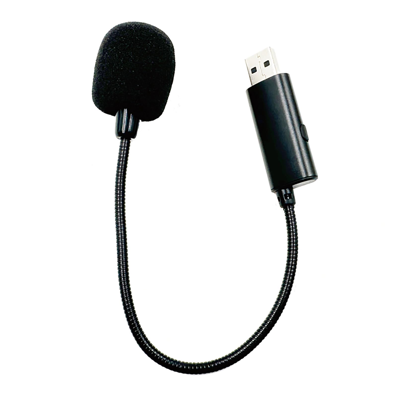 Professional USB Microphone with Omnidirectional Pickup - Clip-on Lapel Mic with Mute Switch for Podcasting, Video Calls & Live Streaming - Perfect for Laptop, PC, Zoom Meetings & Home Studio Recording