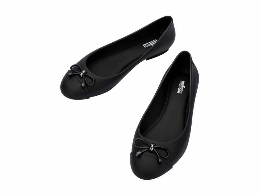 Melissa Women's 32772 Black M Leather Sandals - Comfortable & Stylish Summer Shoes for Walking, Beach & Casual Outfits
