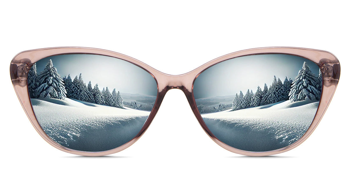 Amber Women's Prescription Sunglasses - UV Protection, Stylish & Comfortable for Driving, Outdoor Activities & Fashion
