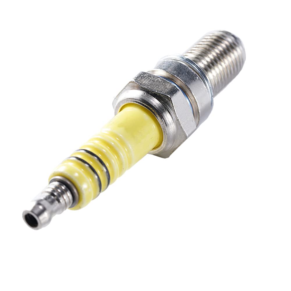 2-Pack D8 Fire Tsui 19mm Platinum Motorcycle Spark Plugs - Compatible with CG125/150 D8 | High Performance Ignition for Smooth Rides & Off-Road Adventures