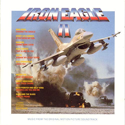 Iron Eagle II (1988) - Action Movie DVD | Classic Military Film | Perfect for Movie Nights & Action Film Collectors