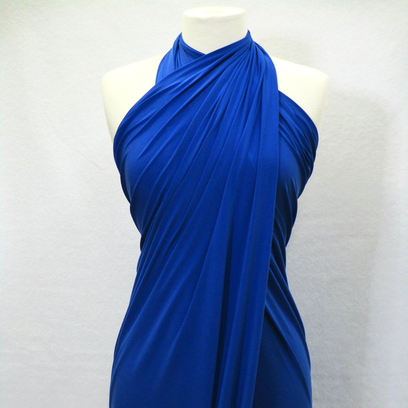 2 Yards Jersey Spandex Knit Fabric - Stretchy, Anti-Wrinkle & Breathable ITY Fabric (60