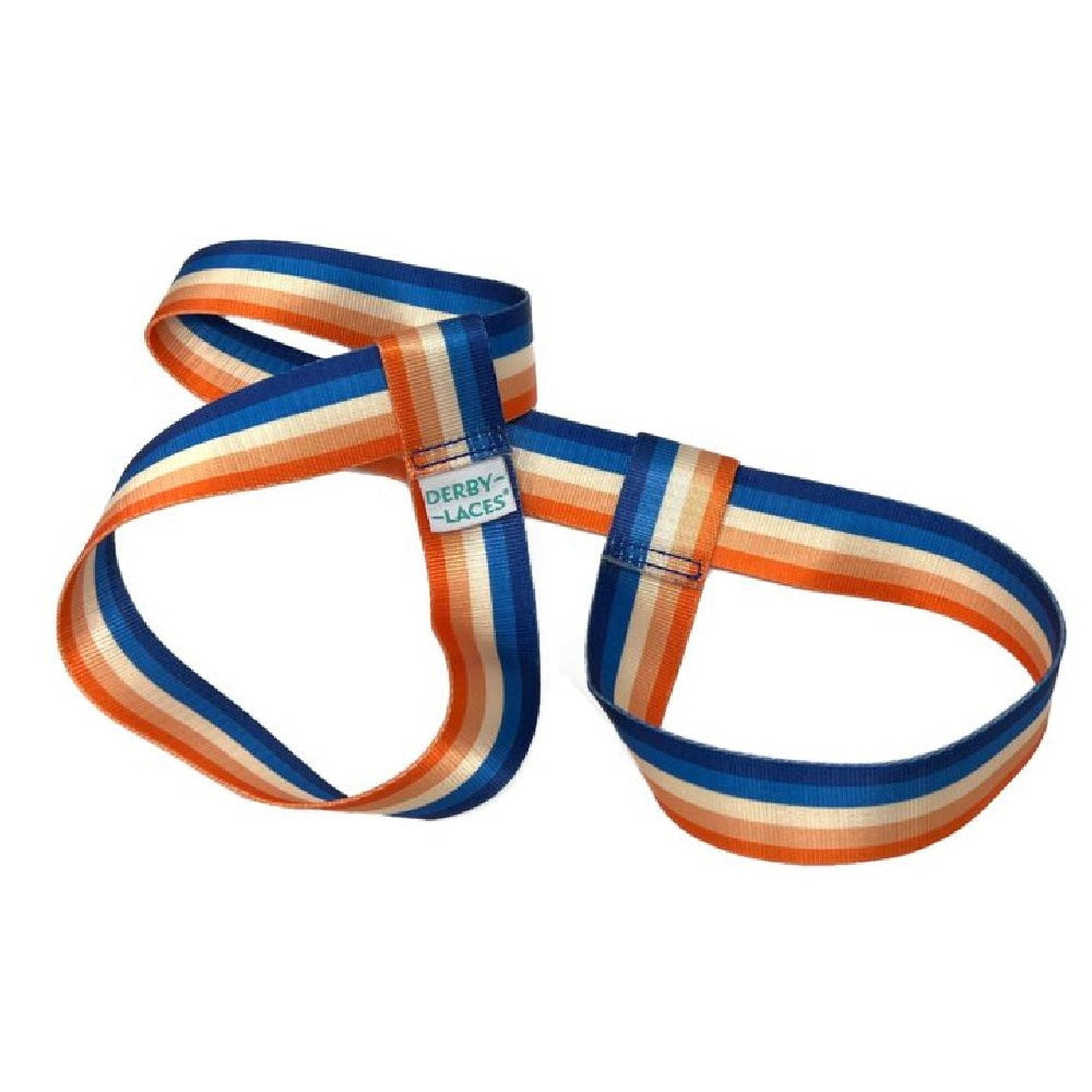 Derby Skate Laces with Carry Leash - Durable Roller Skate Shoelaces for Derby Skaters & Rollerbladers - Perfect for Rink, Park & Outdoor Skating