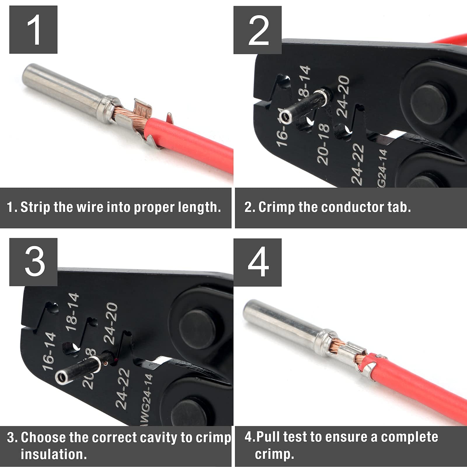 Professional iCrimp Deutsch DT/DTP Series Crimping Tool Kit with Connectors - Perfect for Automotive, Marine, and Industrial Electrical Wiring Applications