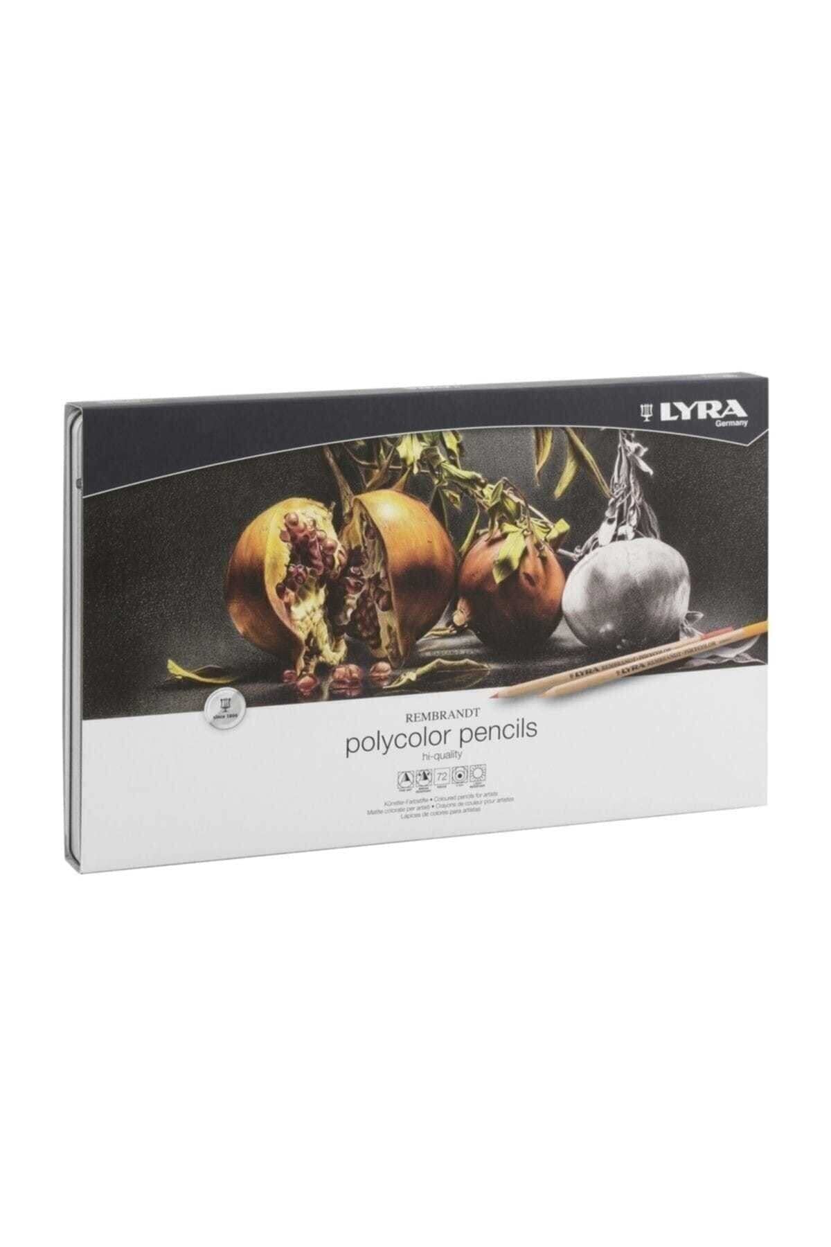 Lyra Rembrandt Polycolor 72 Professional Artist Colored Pencils Set - Vibrant & Smooth Drawing Pencils for Sketching, Coloring, Portraits | Perfect for Artists, Students & Adult Coloring Books