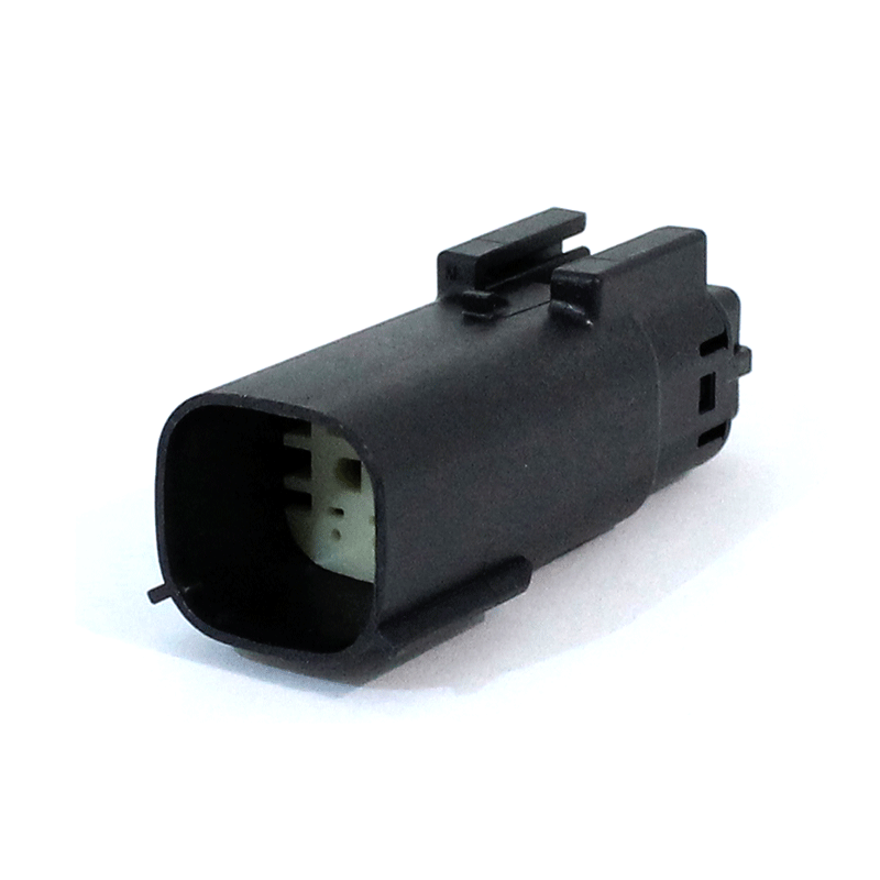 Molex MX150 6 Pin Sealed Connector Kit - Black Male & Female with Pins | Waterproof Electrical Connectors for Harley, Jeep, ATV, Marine & Automotive Wiring Applications