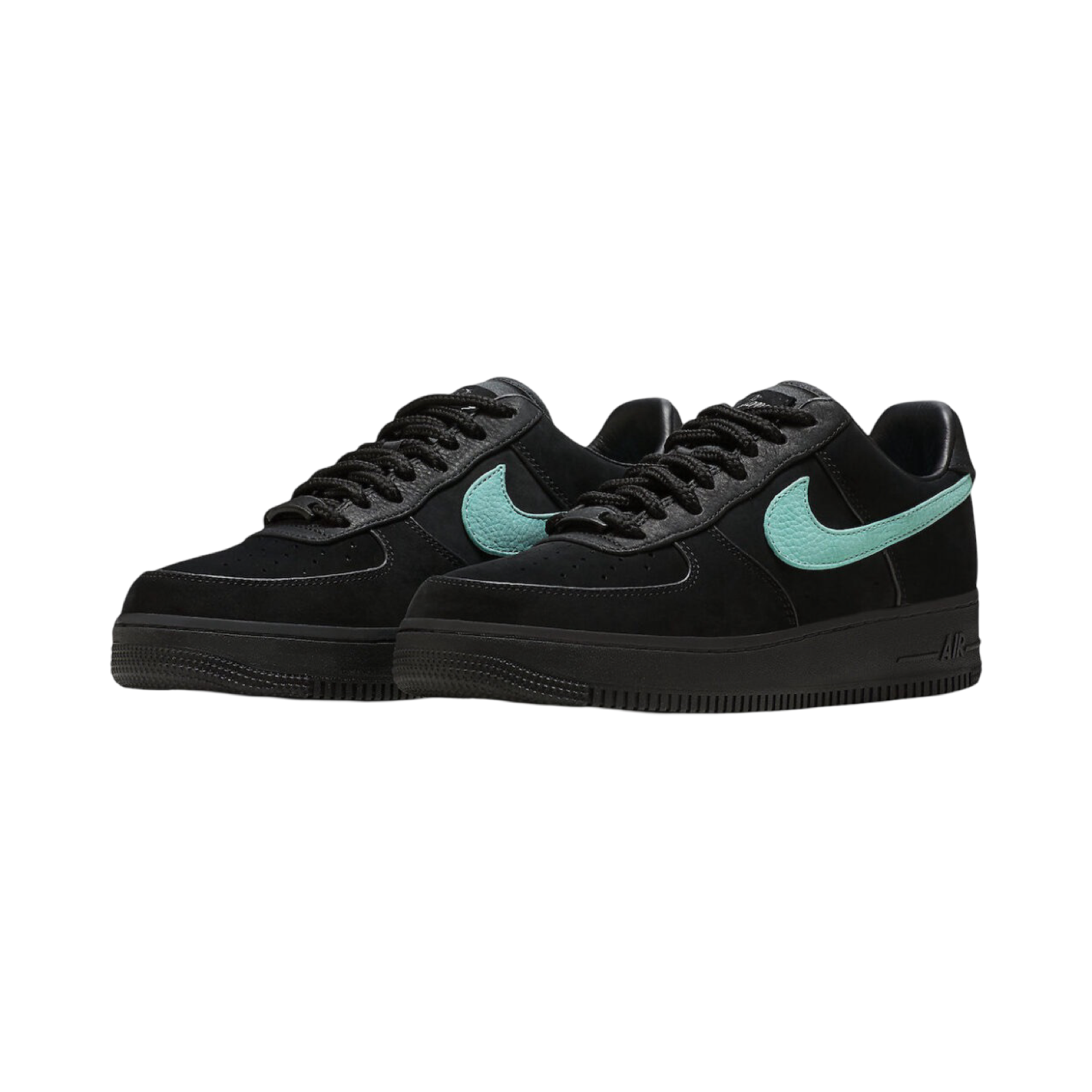 Nike Air Force 1 Low x Tiffany & Co. 1837 Black Multi-Color Sneakers - Limited Edition Luxury Basketball Shoes for Men & Women | Perfect for Streetwear, Casual Outfits & Sneaker Collection