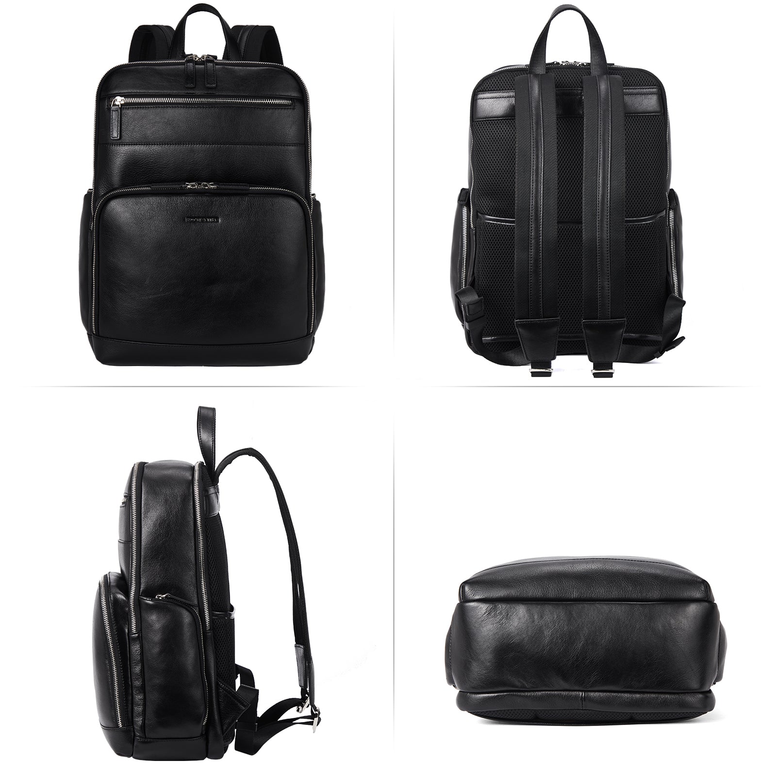 Durable Men's Large Laptop Backpack for Travel & Business - Fits 15.6 Inch Laptops - Perfect for Commuting, Office Work & College Students