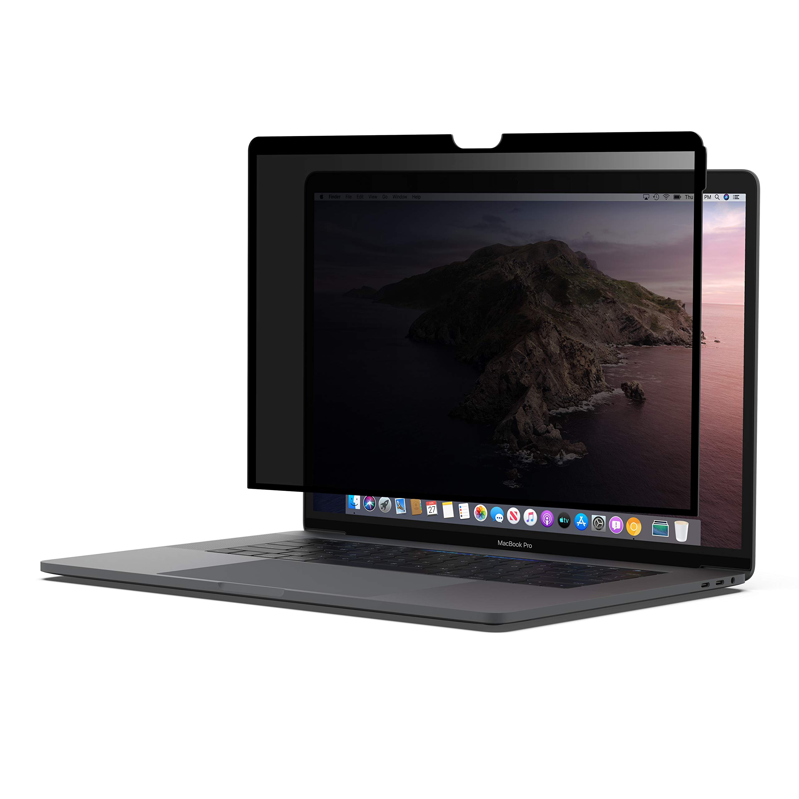 Belkin ScreenForce TruePrivacy Screen Protector for MacBook Pro 15 Inch - Anti-Spy Privacy Screen Filter for MacBook Pro & Air (Removable & Reusable) - Clear HD Protection for Work & Business Meetings